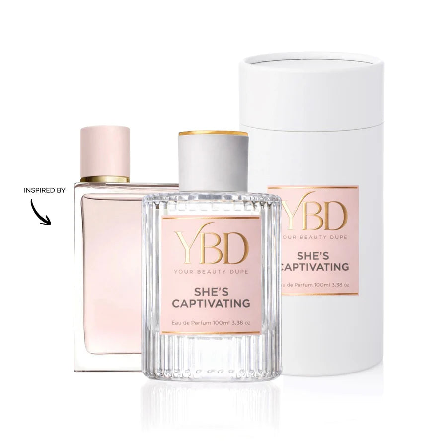 YBD She’s Captivating – Inspired by Burberry Her (100ml Eau De Parfum)
