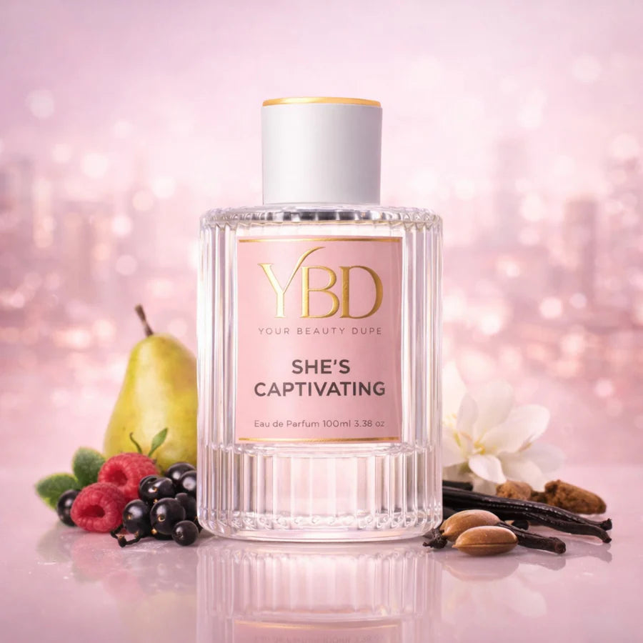 YBD She’s Captivating – Inspired by Burberry Her (100ml Eau De Parfum)
