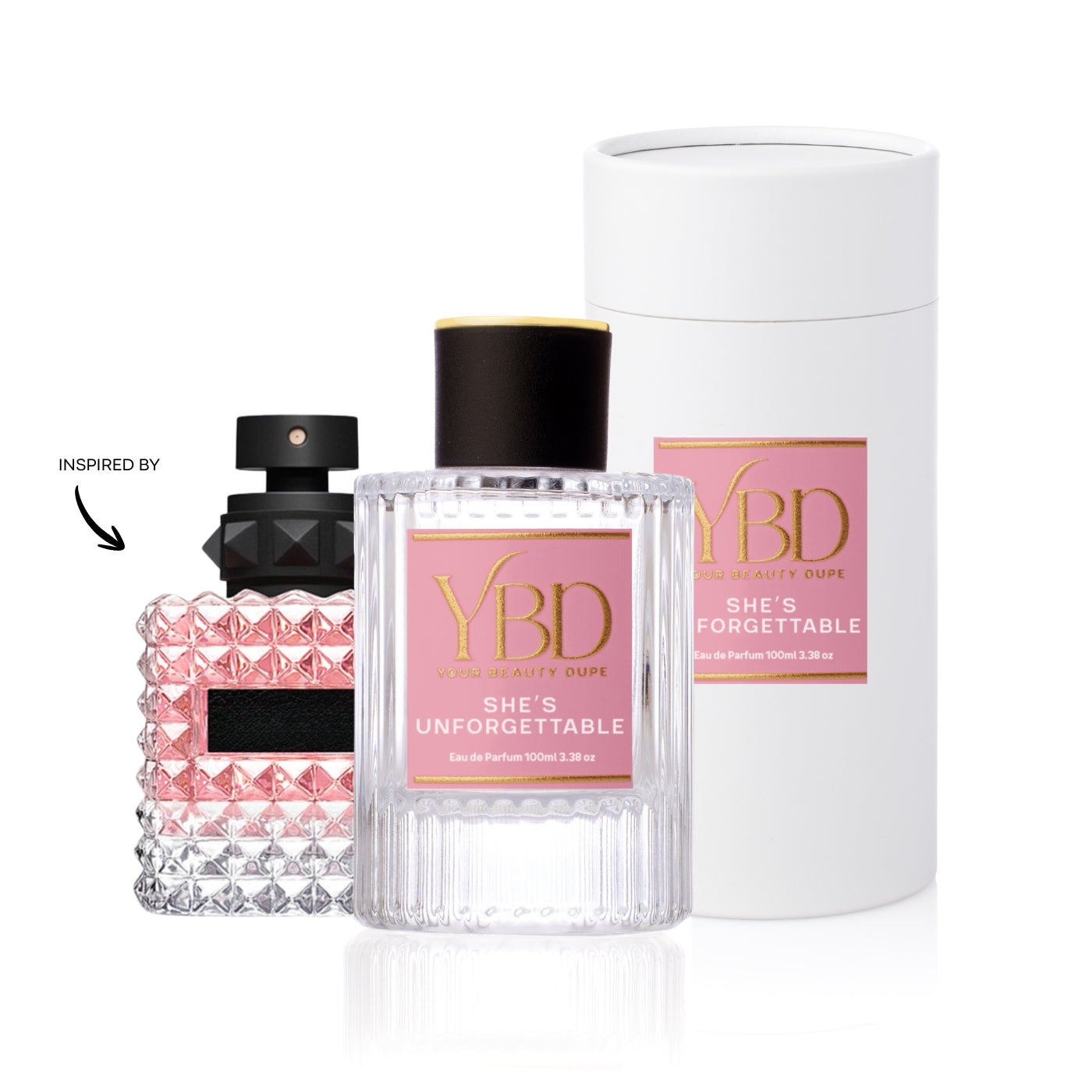 YBD She’s Unforgettable – Inspired by Valentino Donna Born In Roma (50ml Eau De Parfum)